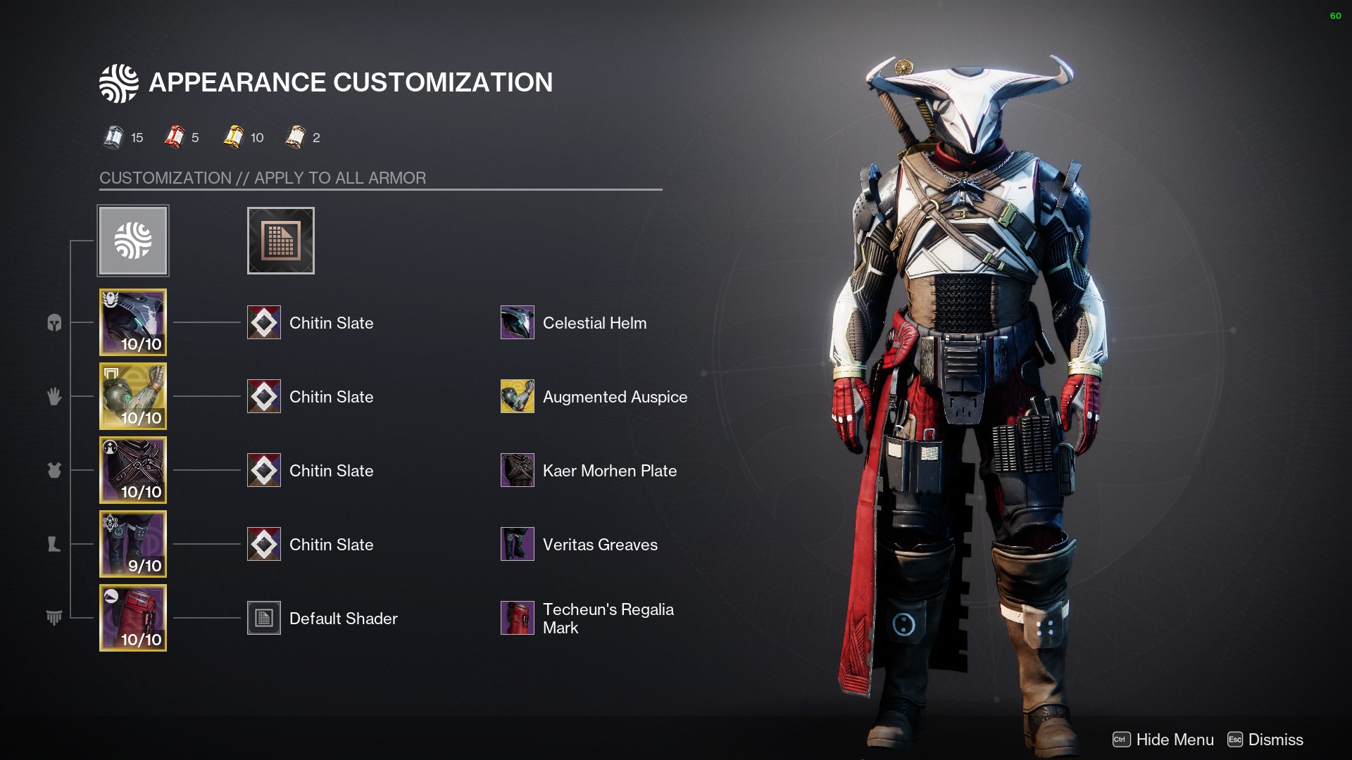 Ausrüstungsbild von Kevin